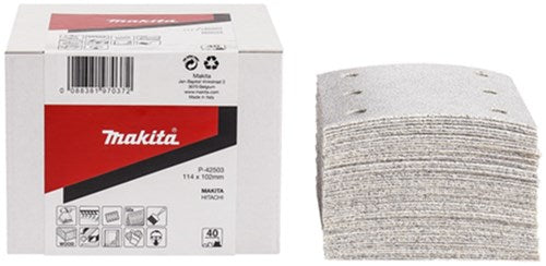 Makita accessoires feuille abrasive k120 114x102 wh 50 - p-42547 - p-42547