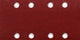 Makita accessoires feuille abrasive k180 80x133 rouge v. - p-42210