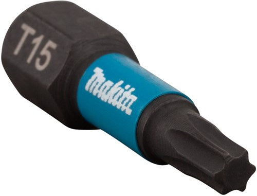 Makita accessoires tournevis à percussion noir t15x25mm - b-63666 - b-63666