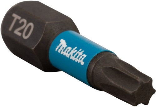 Makita accessoires tournevis à percussion noir t20x25mm - b-63672 - b-63672