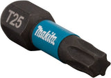 Makita accessoires tournevis à percussion noir t25x25mm - b-63688 - afbeelding 2