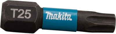 Makita accessoires tournevis à percussion noir t25x25mm - b-63688