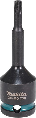 Imp Makita accessoires tournevis à percussion embout t30x78mm acte noir 1 2 vk - e-19794