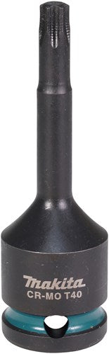Imp Makita accessoires tournevis à percussion embout t40x78mm acte noir 1 2 vk - e-19819