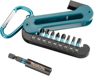 Makita accessoires jeu d'embouts de tournevis à percussion 10 pièces - e-12005 - e-12005