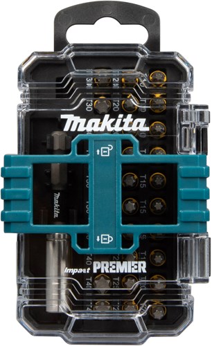 Makita accessoires jeu d'embouts de tournevis à percussion Torx 31 pièces - e-25111