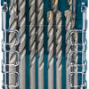 Makita accessoires jeu de forets à maçonnerie 12 pièces - d-73483 - d-73483