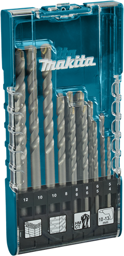 Makita accessoires jeu de forets à maçonnerie 12 pièces - d-77126 - d-77126