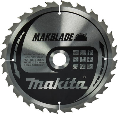 Accessoires Makita lame de scie à table bois - b-33679 - b-33679