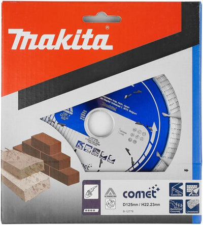 Makita accessoires disque diamant 125x22,2mm bleu - b-12778