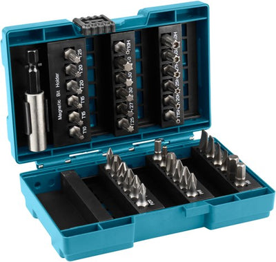 Accessoires Makita b-28606 | 37 pièces | jeu d'embouts à vis - b-28606