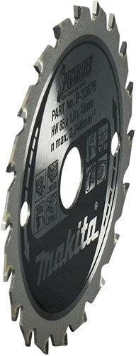 Accessoires Makita lame de scie circulaire bois 85x15x1,0 20t 10g - b-16885