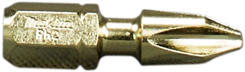 Makita accessoires embout de tournevis à percussion ph2x25mm - b-39512 b-39512