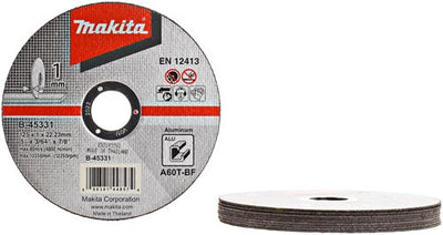 Accessoires Makita disque à tronçonner 125x1,0mm aluminium - b-45331 - b-45331