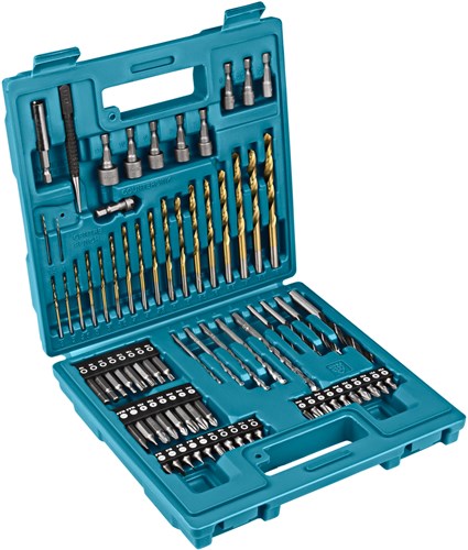 Jeu de forets et d'embouts de tournevis Makita, 75 pièces