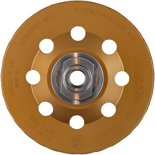 Meule boisseau diamantée Makita 125 mm - b-49993