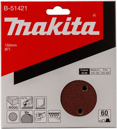 Makita accessoires disque de ponçage k60 150mm - b-51421