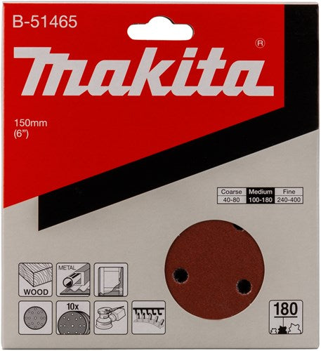 Makita accessoires disque de ponçage k180 150mm - b-51465