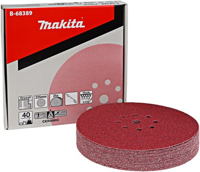 Accessoires Makita disque de ponçage k40x225mm - b-68389 - b-68389