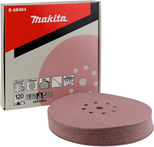 Accessoires Makita disque de ponçage k120 225mm - b-68404 - b-68404