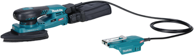 Makita ponceuse palm delta à batterie 100x150mm xgt 40v max nue