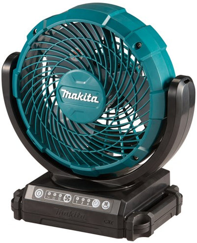 Ventilateur Makita cf101dz avec fonction pivotante 10,8 volts excl. batteries et chargeur