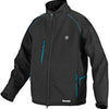 Makita cj105dzs | veste chauffante s | sans piles, chargeur, avec adaptateur de veste cj105dzs