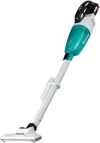 Makita cl001gz12 | aspirateur balai | 40 V maximum | version blanche avec capsule transparente bleue | corps | sans piles ni chargeur