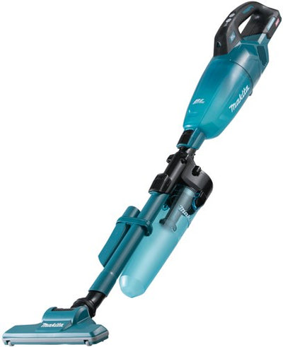 Makita cl001gz20 | aspirateur balai | 40 V maximum | version bleue avec capsule transparente bleue | avec dépoussiéreur cyclone | corps | sans piles ni chargeur