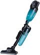 Makita cl001gz21 | aspirateur balai | 40 V maximum | version noire avec capsule transparente bleue | avec dépoussiéreur cyclone | corps | sans piles ni chargeur - cl001gz21