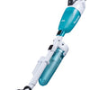 Makita cl001gz22 | aspirateur balai | 40 V maximum | version blanche avec capsule transparente bleue | avec dépoussiéreur cyclone | corps | sans piles ni chargeur