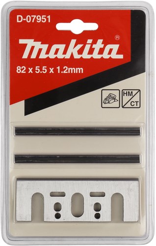 Accessoires Makita ciseau à raboter + support hm 82mm - d-07951
