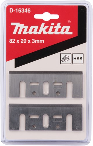 Accessoires Makita lames de rabotage hss 82mm - d-16346