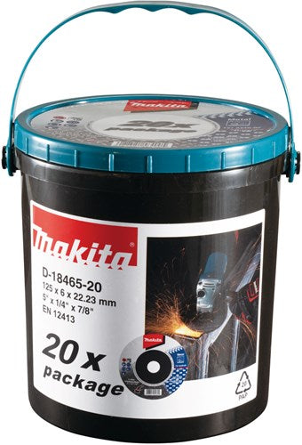 Makita accessoires disque de meulage acier - d-18465-20 d-18465-20