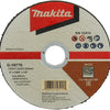 Makita accessoires disque à tronçonner acier inoxydable 125x22,23x1,2mm, 100 pièces - d-18770-100