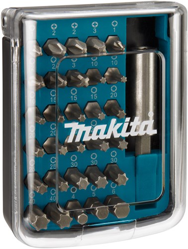 Accessoires Makita d-34936 | jeu d'embouts de tournevis | 31 pièces - d-34936