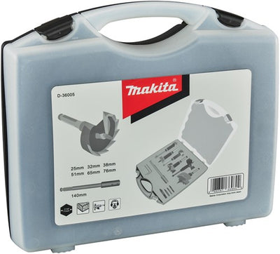 Makita accessoires jeu de forets à culasse 7 pièces - d-36005 d-36005
