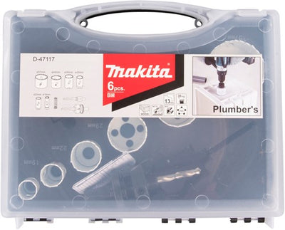 Makita accessoires jeu de scies cloches 9 pièces bois métal - d-47117 - d-47117
