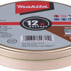 Accessoires Makita d-65969-12 | disque à tronçonner acier inoxydable | 12 pièces en boîte | 125x22,23x1,2mm - d-65969-12