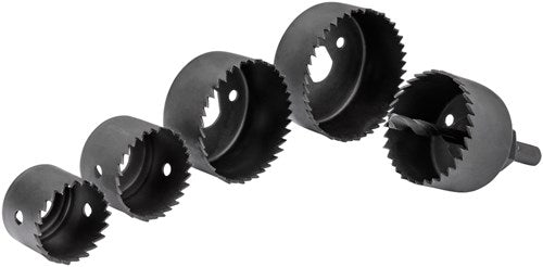 Makita accessoires jeu de scies cloches hss 6 pièces - d-70203 - d-70203