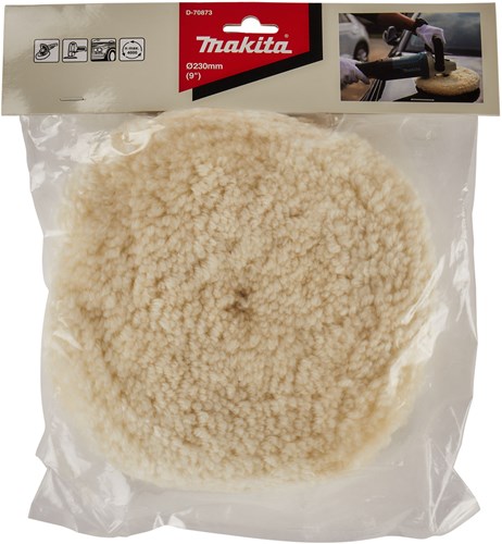 Makita accessoires disque de laine blanc 230mm - d-70873 d-70873