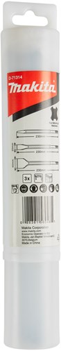 Makita accessoires jeu de burins 3 pièces - d-71314 - d-71314