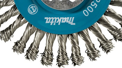 Accessoires Makita brosse ronde 115mm x-lock acier inoxydable - d-73368 d-73368