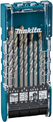 Makita accessoires jeu de forets à maçonnerie 12 pièces - d-73483 - d-73483