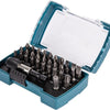 Makita accessoires jeu d'embouts de tournevis 32 pièces - d-74762 - d-74762