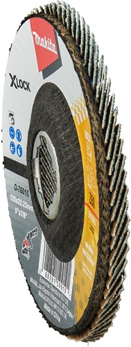 Accessoires Makita disque de ponçage à lamelles x-lock 125mm z60 - d-76015 - d-76015