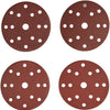 Makita accessoires disque de ponçage 150mm velcro rouge - d-77235 d-77235