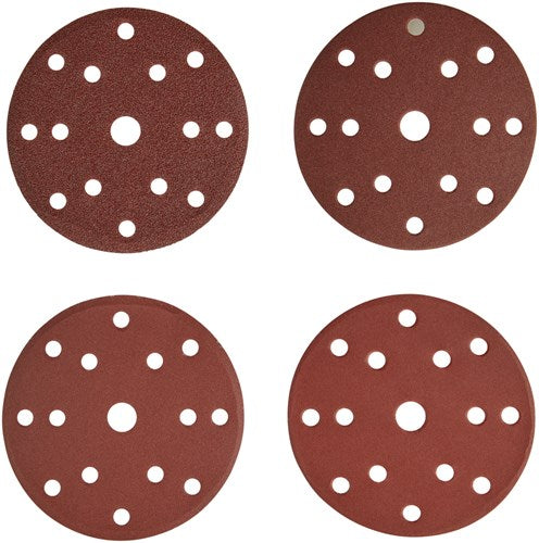 Makita accessoires disque de ponçage 150mm velcro rouge - d-77235 d-77235