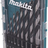 Makita accessoires jeu de forets hélicoïdaux à bois 8 pièces - d-57227