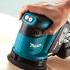 Ponceuse excentrique Makita dbo180rtj 18v | Batterie Li-ion 5,0 Ah - dbo180rtj
